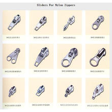 Sliders for Nylon Zippers